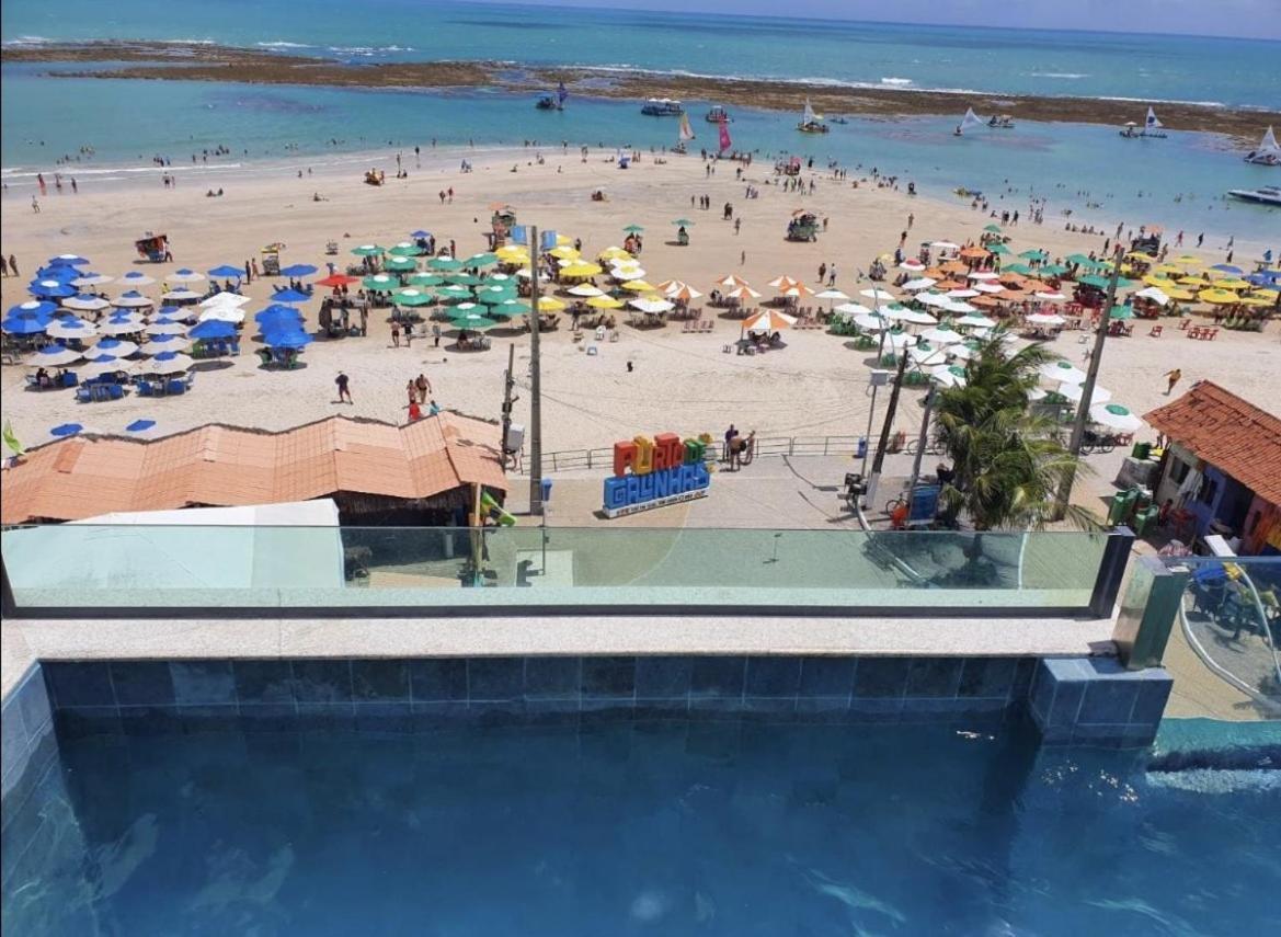 Mykonos Luxo Beira Mar Porto de Galinhas Exterior foto